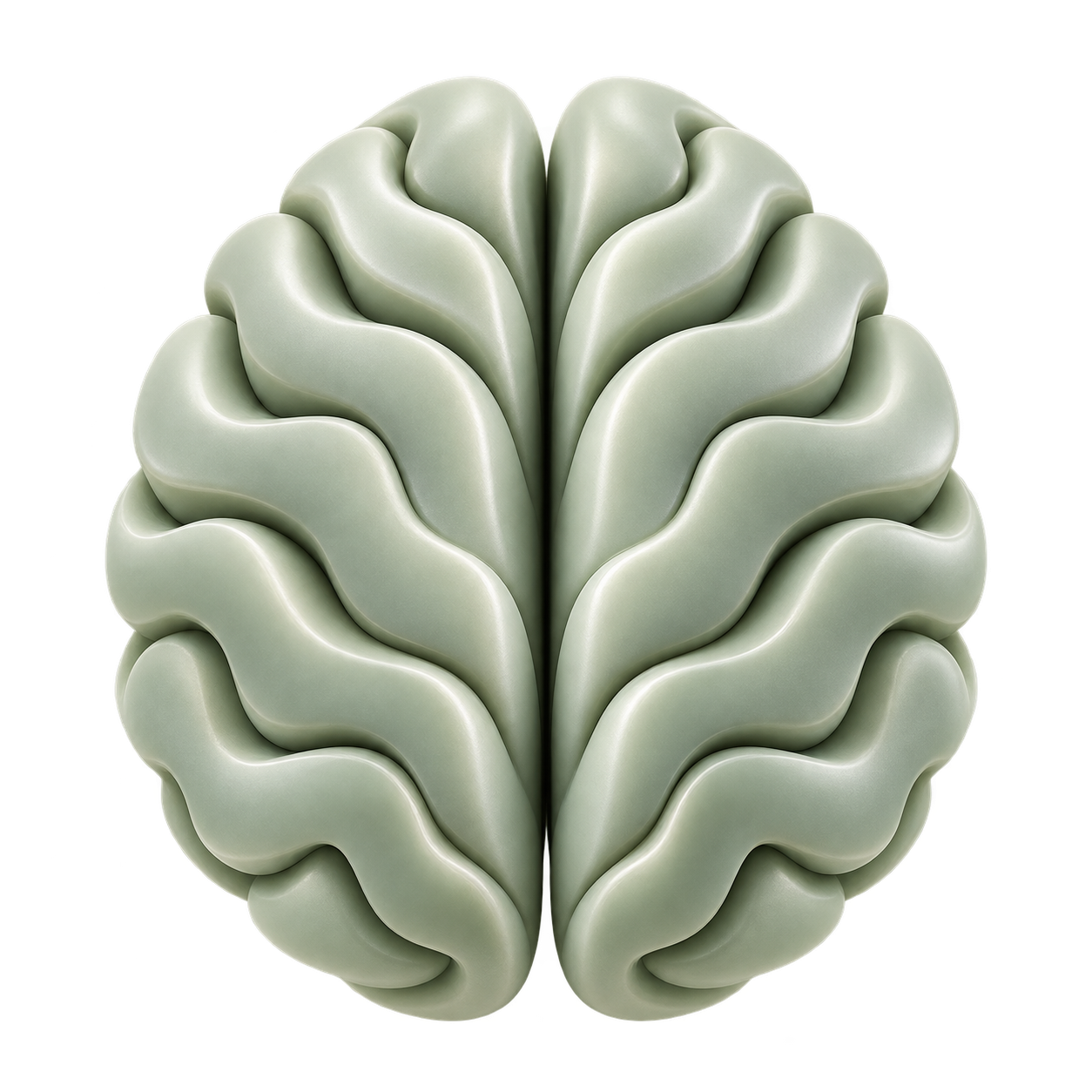 Abstract sculptural brain representing the persuasion model